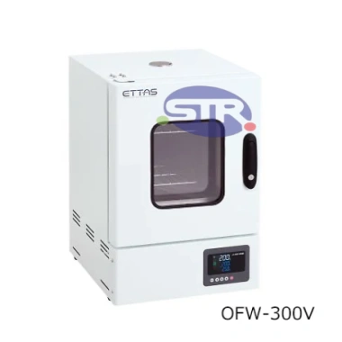 1-2126-21-28　ETTAS Constant Temperature Dryer (Timer Type/Forced Convection Type) with Window, Left Door, Pre-shipment Validation Included　OFW-300V