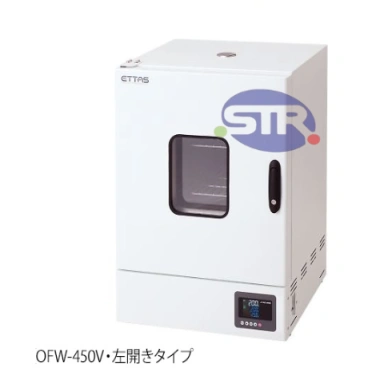1-2126-22-28　ETTAS Constant Temperature Dryer (Timer Type/Forced Convection Type) with Window, Left Door, Pre-shipment Validation Included　OFW-450V
