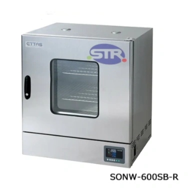 1-9001-56-22　Lò Sấy Nhiệt Độ Không Đổi (Hệ Thống Đối Lưu Tự Nhiên) Loại Thép Không Gỉ Có Cửa Sổ (Cửa Xoay Phải) Với Chứng Chỉ Kiểm Tra Trước Khi Giao Hàng　SONW-600SB-R