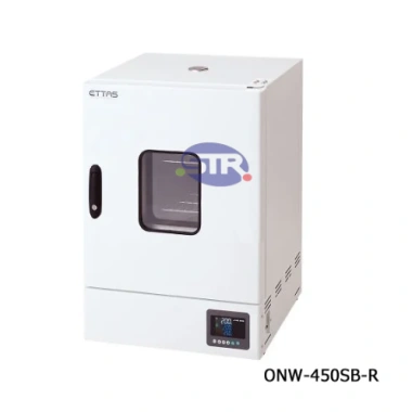 1-9004-45-22　Lò Sấy Nhiệt Độ Không Đổi (Hệ Thống Đối Lưu Tự Nhiên) Loại Thép Có Cửa Sổ (Cửa Xoay Phải) Với Chứng Chỉ Kiểm Tra Trước Khi Giao Hàng　ONW-450SB-R
