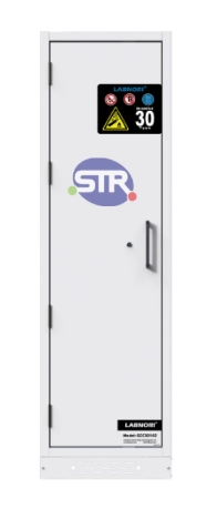 LABNORI Type 30 Minutes 2 Cylinders Gas Cylinder Storage Cabinet GCC30102