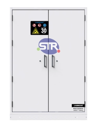 LABNORI Type 30 Minutes 4 Cylinders Gas Cylinder Storage Cabinet GCC30104