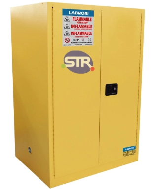 LABNORI Flammable Storage Cabinet 90Gal/340L, Manual Door, FSC090Y