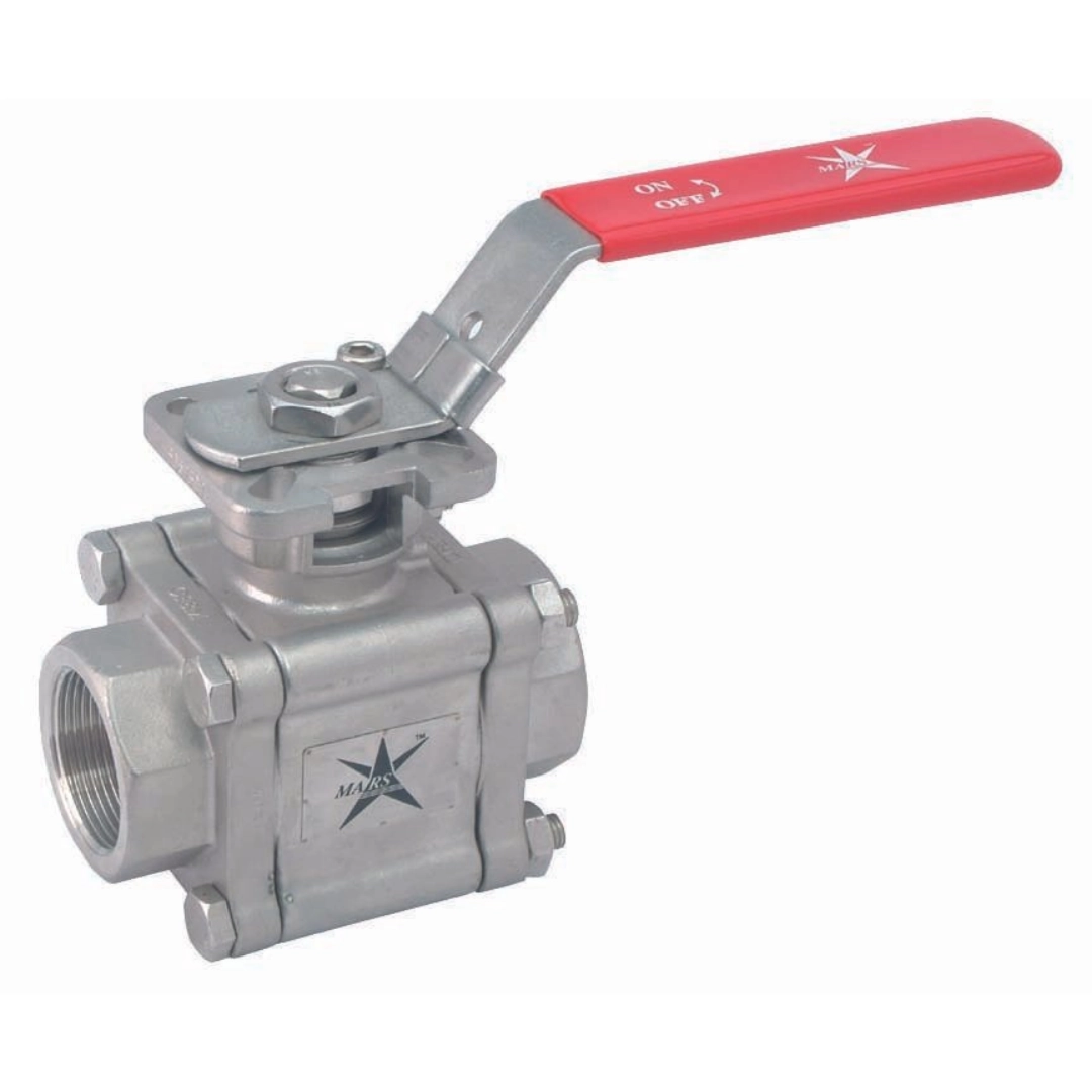 Van bi 3 mảnh có đế gắn động cơ  chống cháy nổ